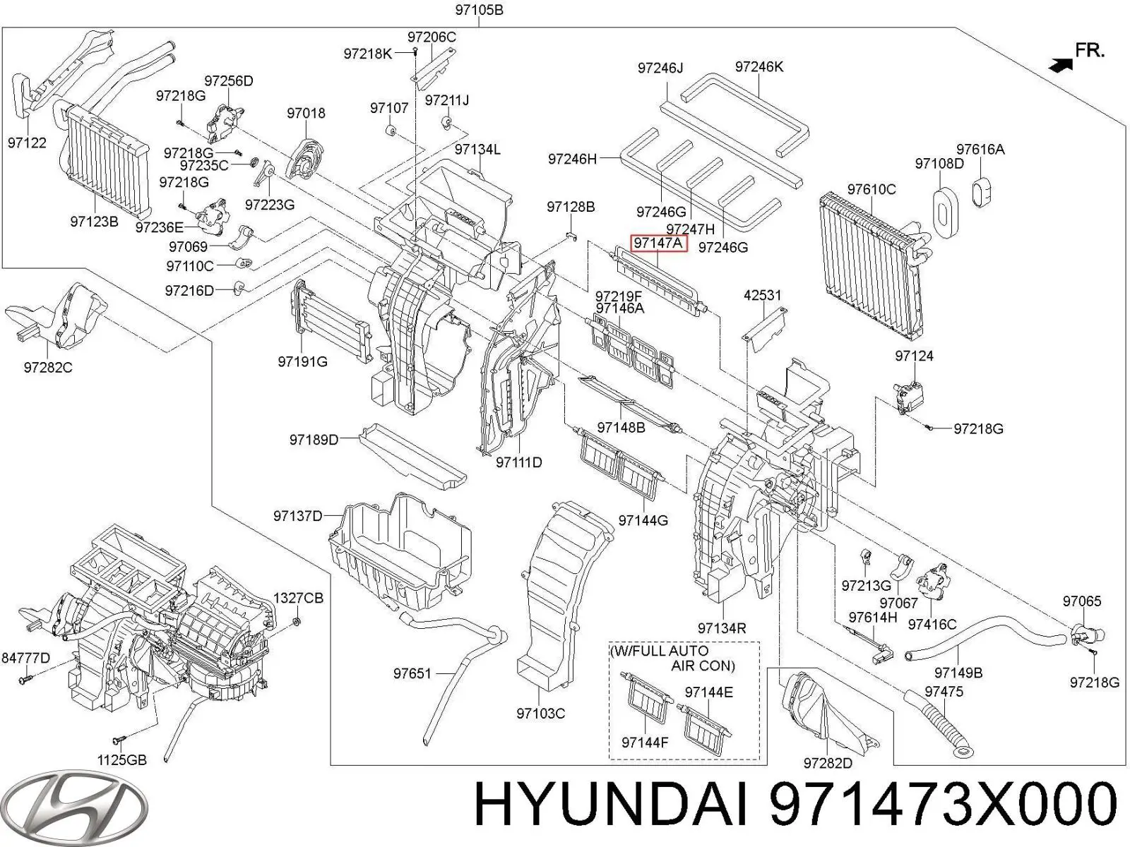  Hyundai/Kia 971473X000 ціна, від 6.33 USD