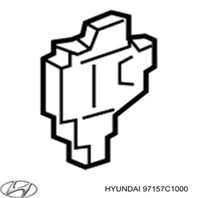 Двигун заслінки печі Hyundai/Kia 97157C1000 ціна, від 13.77 USD