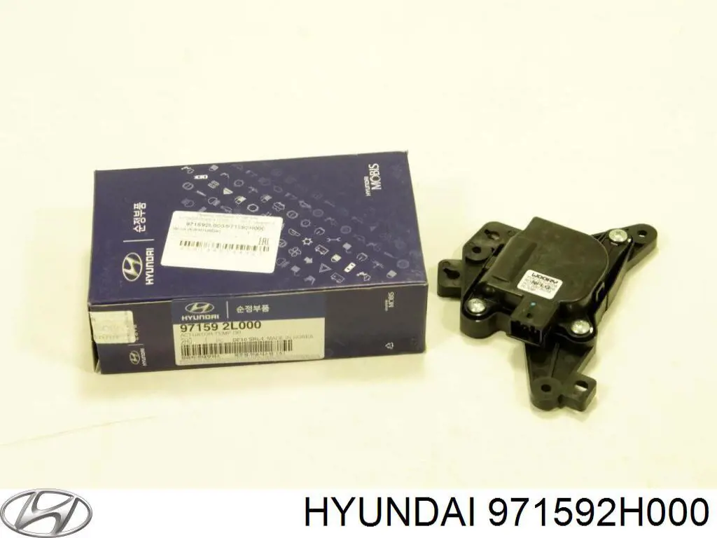 971592H000 Hyundai/Kia Мотор заслінки печі