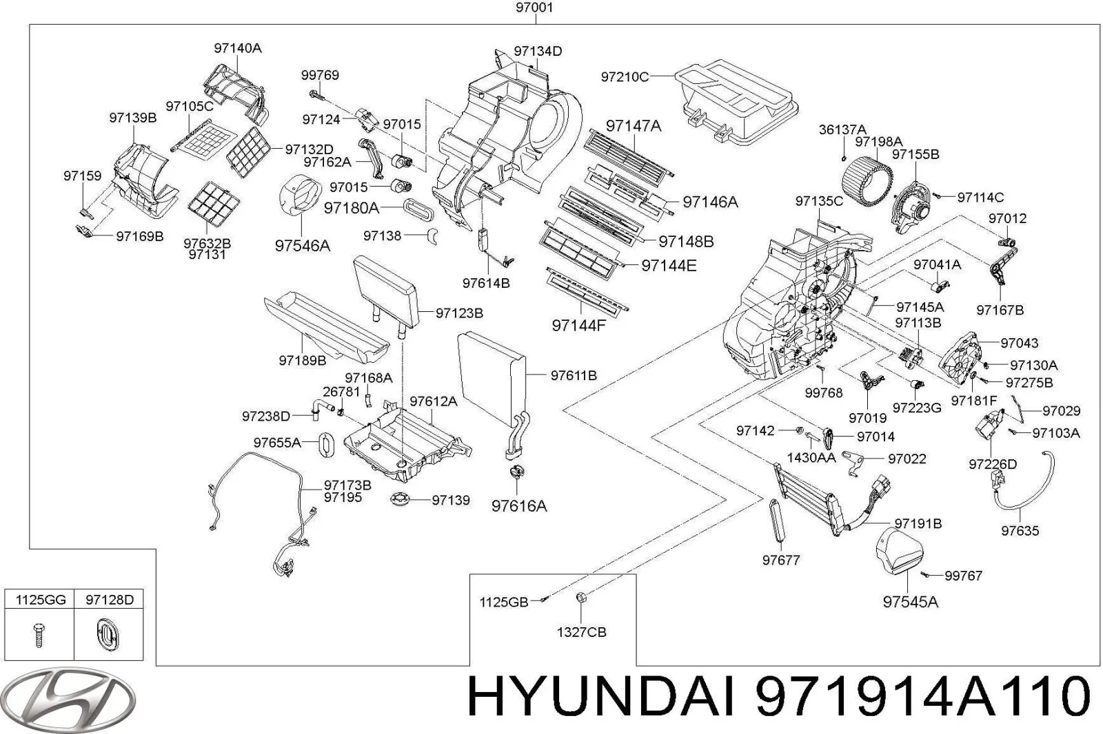  971914A110 Hyundai/Kia