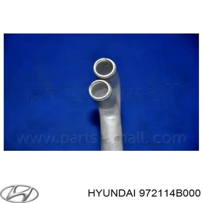 Радіатор пічки (обігрівача), задній 972114B000 Hyundai/Kia