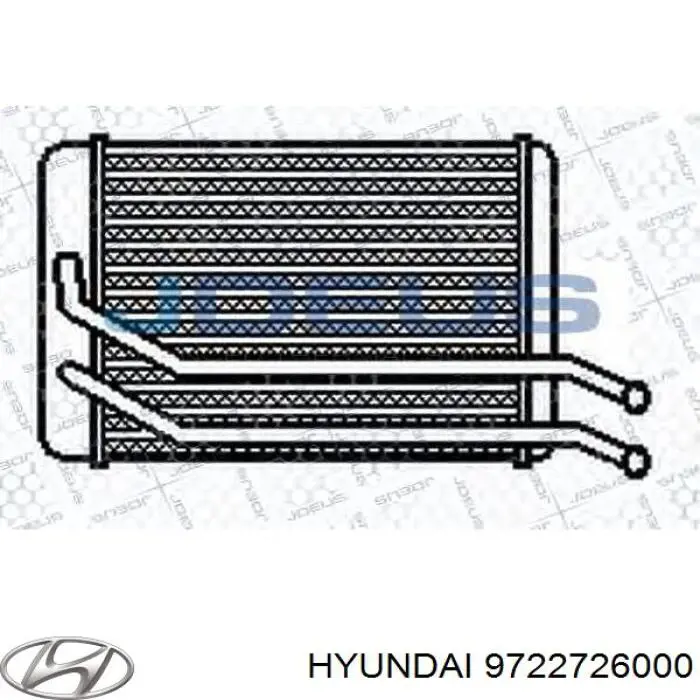 Купити 9722726000 Hyundai/Kia Теплообмінник