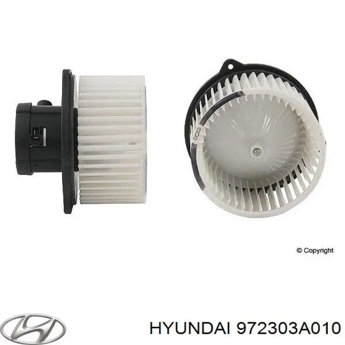 Купити 972303A010 Hyundai/Kia Електродвигуни (електродвигун обігрівача) або розетка причепа штепсельная