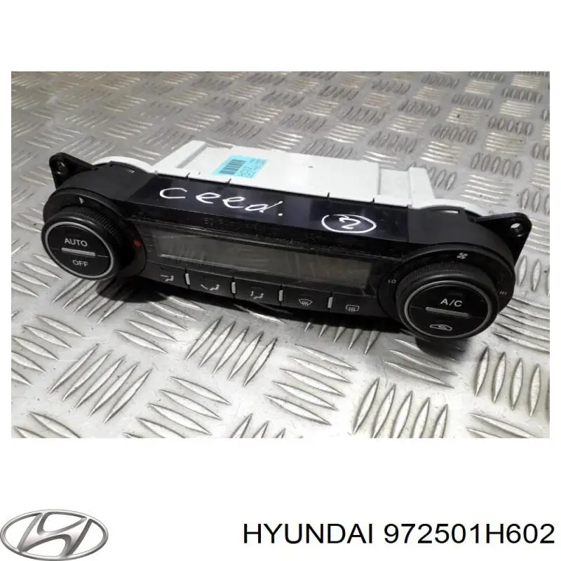972501H602 Hyundai/Kia Дисплей бортового комп'ютера
