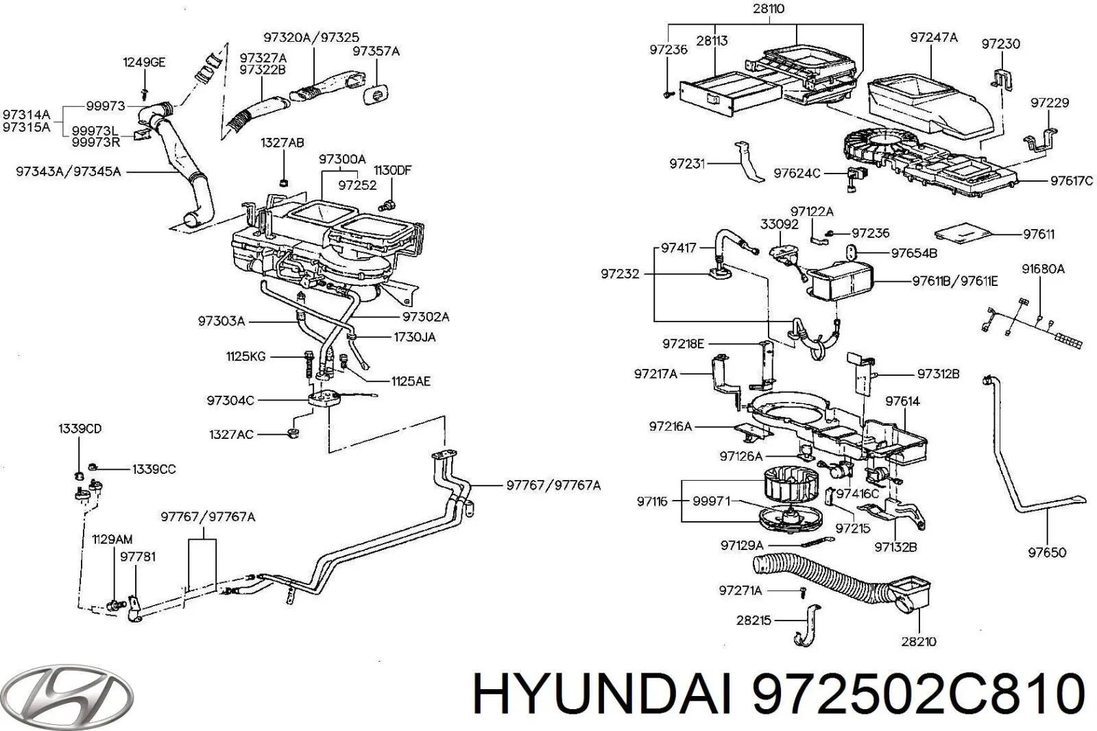 Купити 972502C810 Hyundai/Kia 