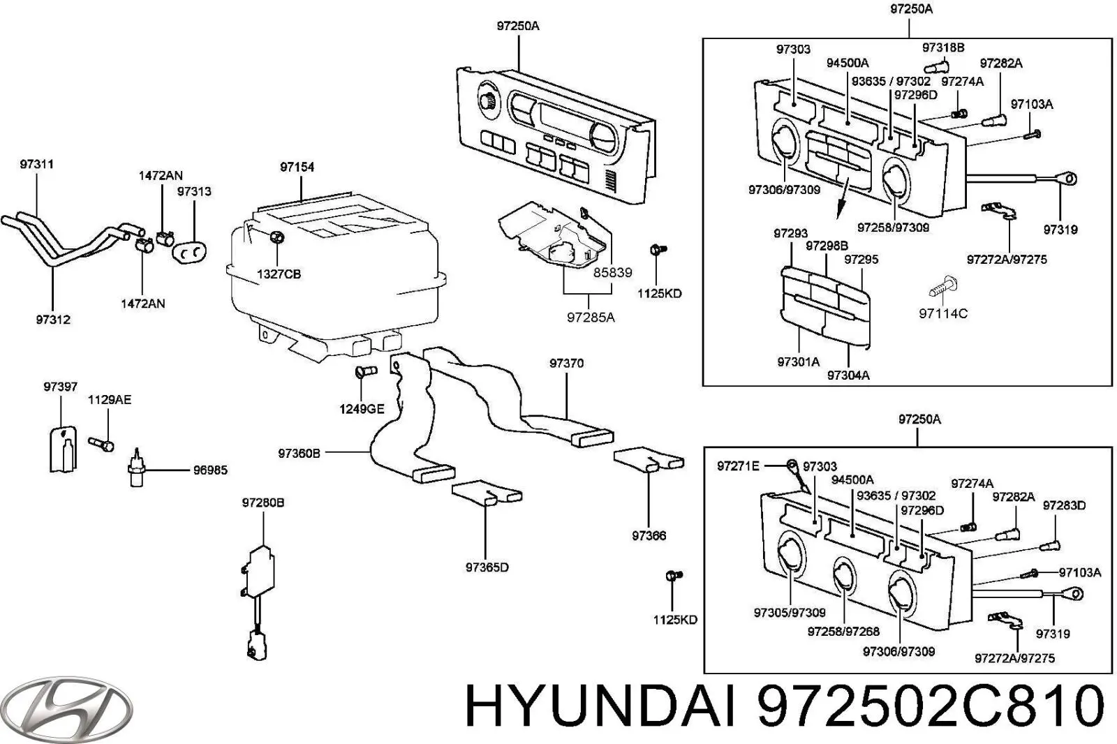 972502C810 Hyundai/Kia 