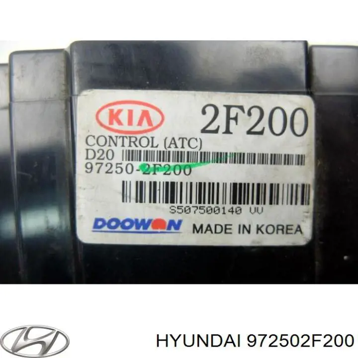 972502F200 Hyundai/Kia Регулятор оборотів пічки