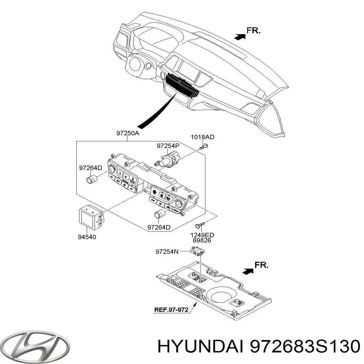  972683S130 Hyundai/Kia