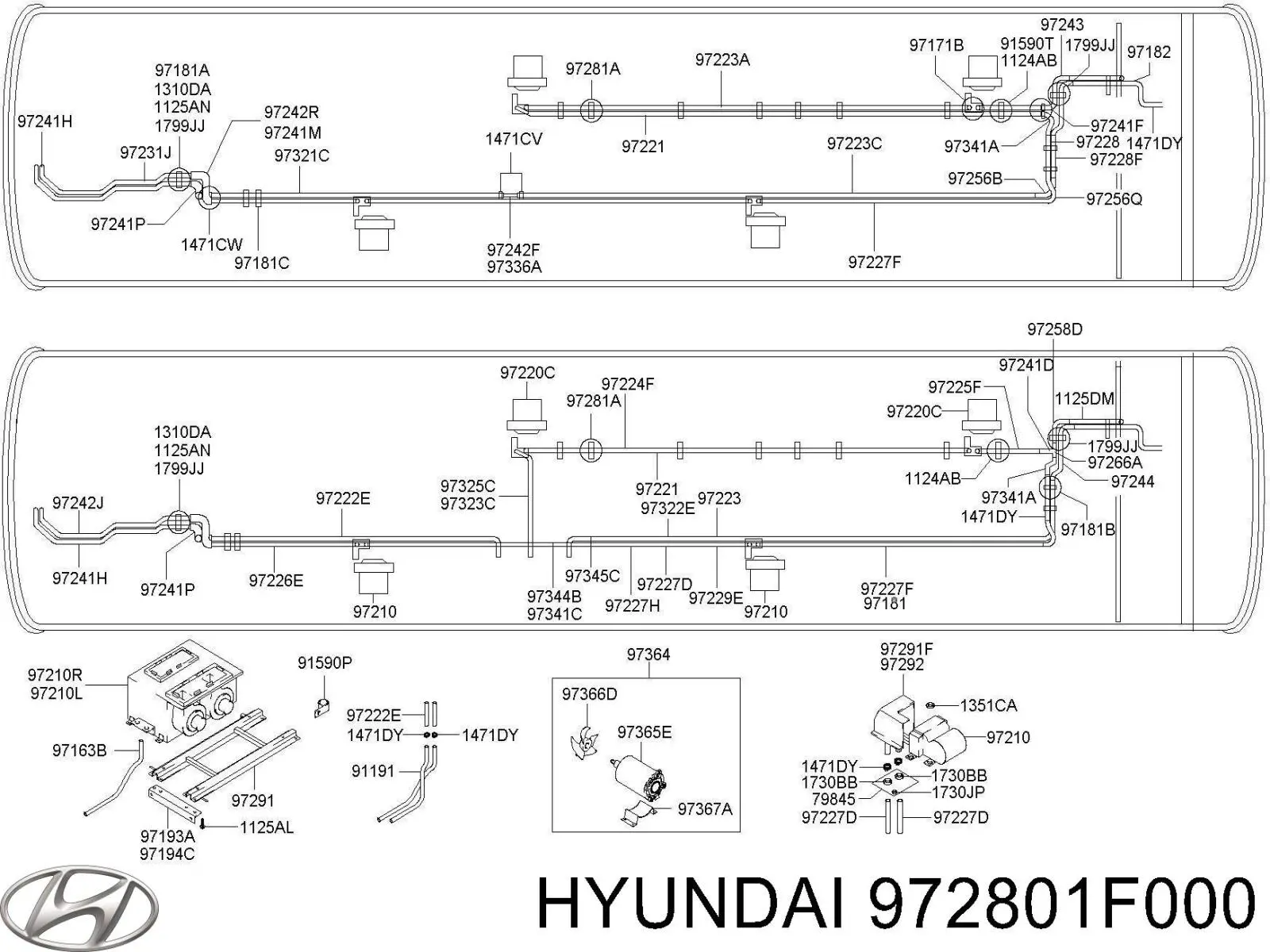Купити 972802F001 Hyundai/Kia Датчик забруднення повітря