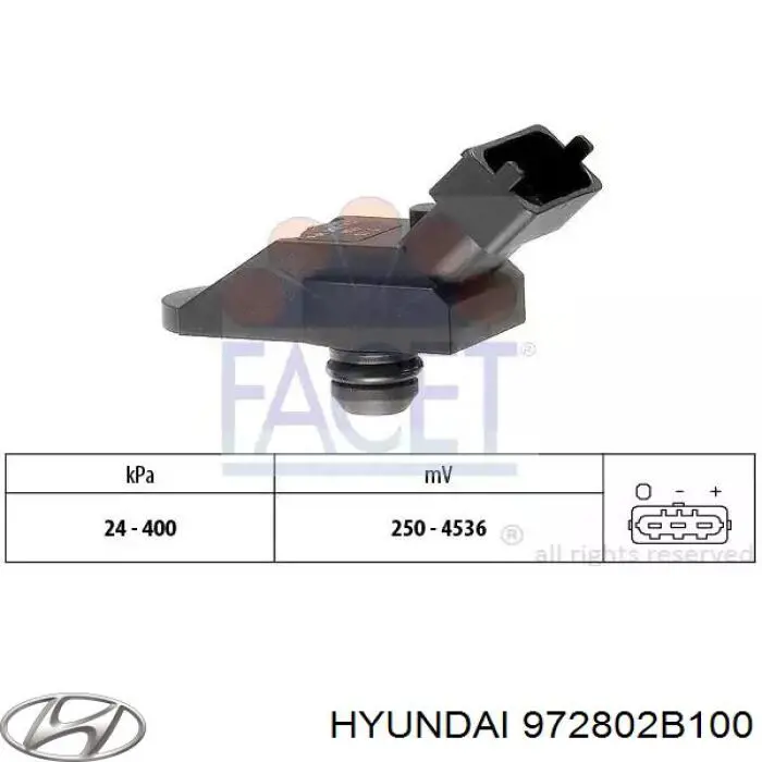  972802B100 Hyundai/Kia