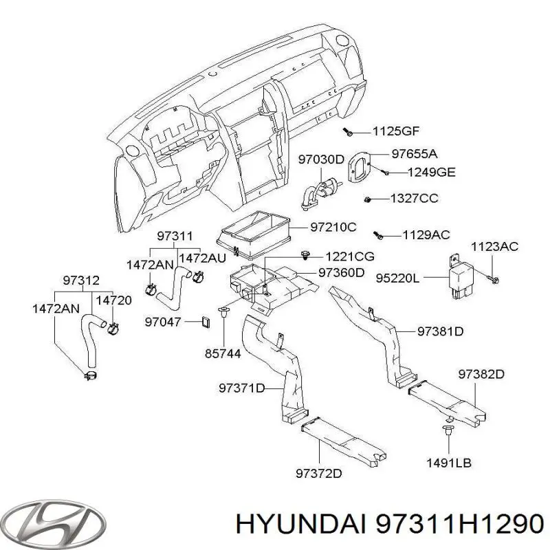  97311H1290 Hyundai/Kia