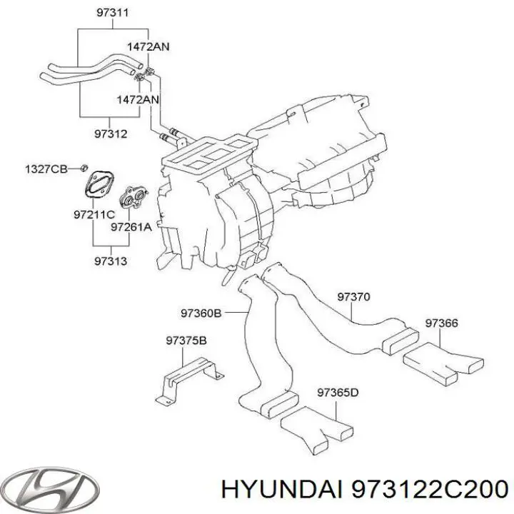  973122C200 Hyundai/Kia