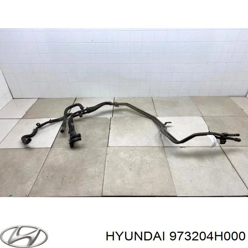973204H000 Hyundai/Kia Шланг радіатора опалювача/пічки, обратка