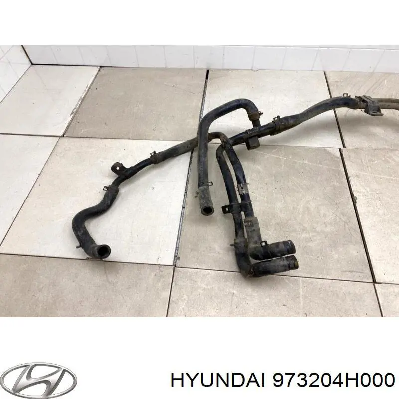 Купити 973204H000 Hyundai/Kia Шланг радіатора опалювача/пічки, обратка