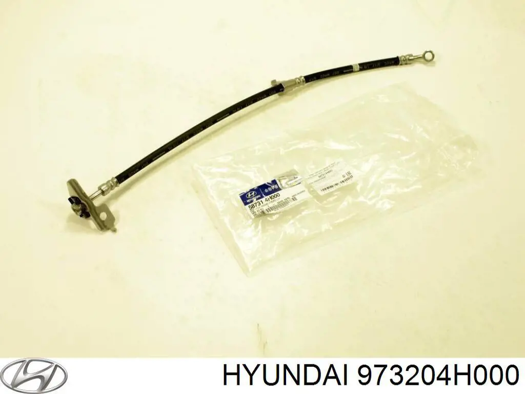 Шланг радіатора опалювача/пічки, обратка 973204H000 Hyundai/Kia