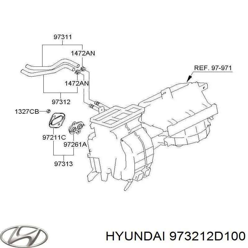  973212D100 Hyundai/Kia