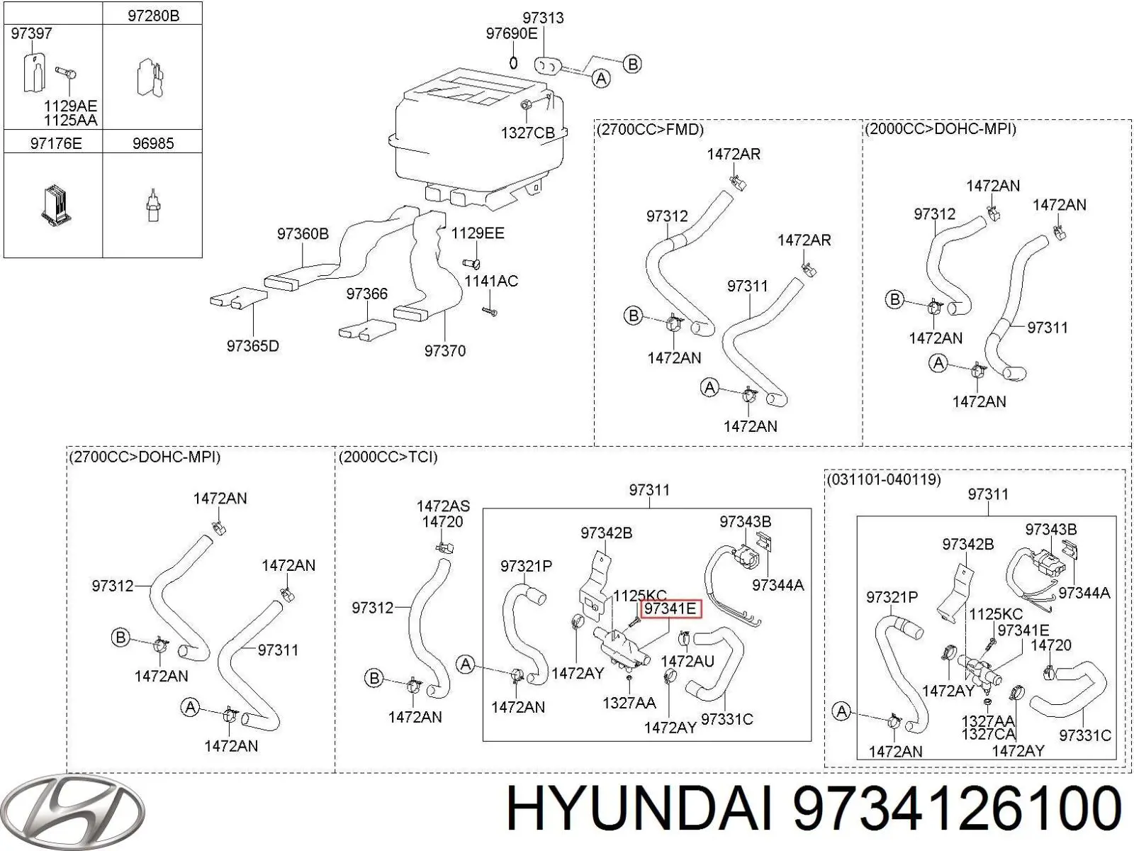 9734126100 Hyundai/Kia 
