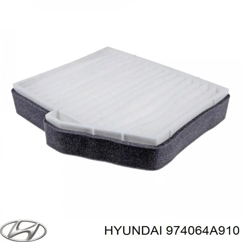 Фільтр повітряний обігрівача Hyundai/Kia 974064A910 ціна, від 14.17 USD