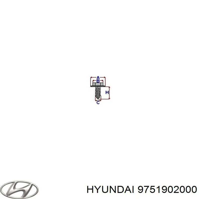  Hyundai/Kia 9751902000 ціна, від 0.34 USD