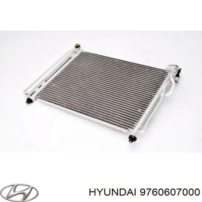 Конденсатор кондиціонера Hyundai/Kia 9760607000 ціна, від 85.66 USD