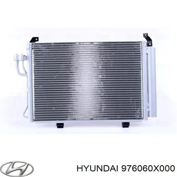 Радіатор кондиціонера 976060X000 Hyundai/Kia