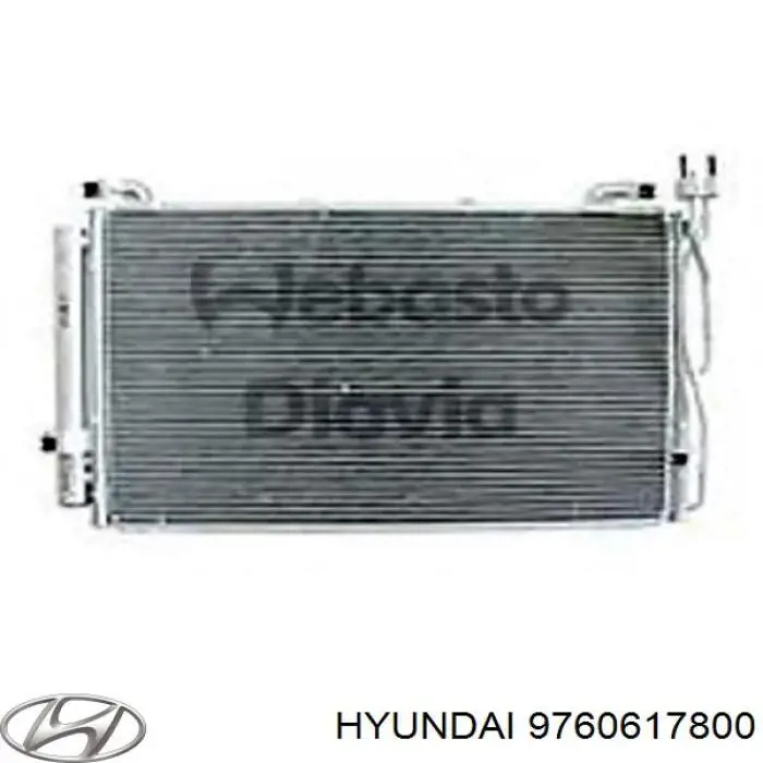Конденсатор кондиціонера Hyundai/Kia 9760617800 ціна, від 111.52 USD