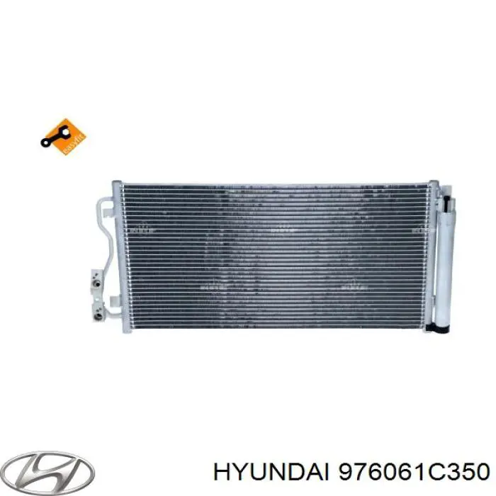 976061C350 Hyundai/Kia Конденсатор