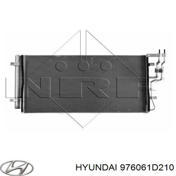 976061D210 Hyundai/Kia Конденсатор