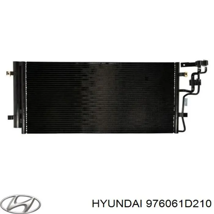 Радіатор кондиціонера 976061D210 Hyundai/Kia