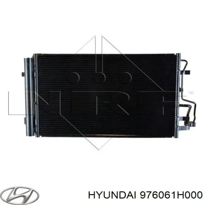 Конденсатор кондиціонера Hyundai/Kia 976061H000 ціна, від 63.61 USD