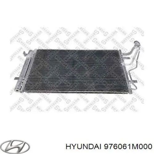 976061M000 Hyundai/Kia радіатор кондиціонера