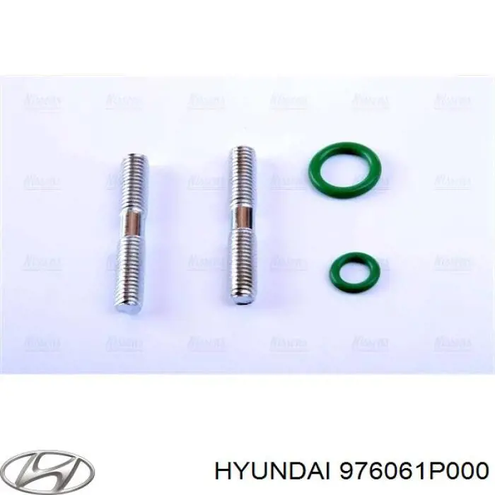 Радіатор кондиціонера 976061P000 Hyundai/Kia