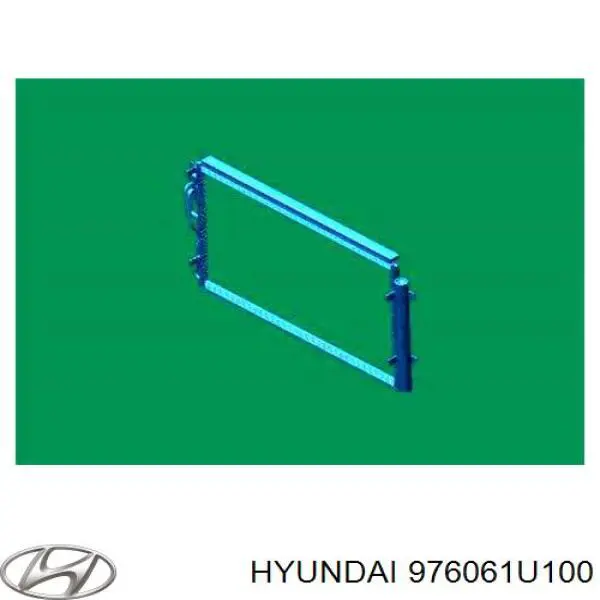 Конденсатор кондиціонера Hyundai/Kia 976061U100 ціна, від 62.35 USD