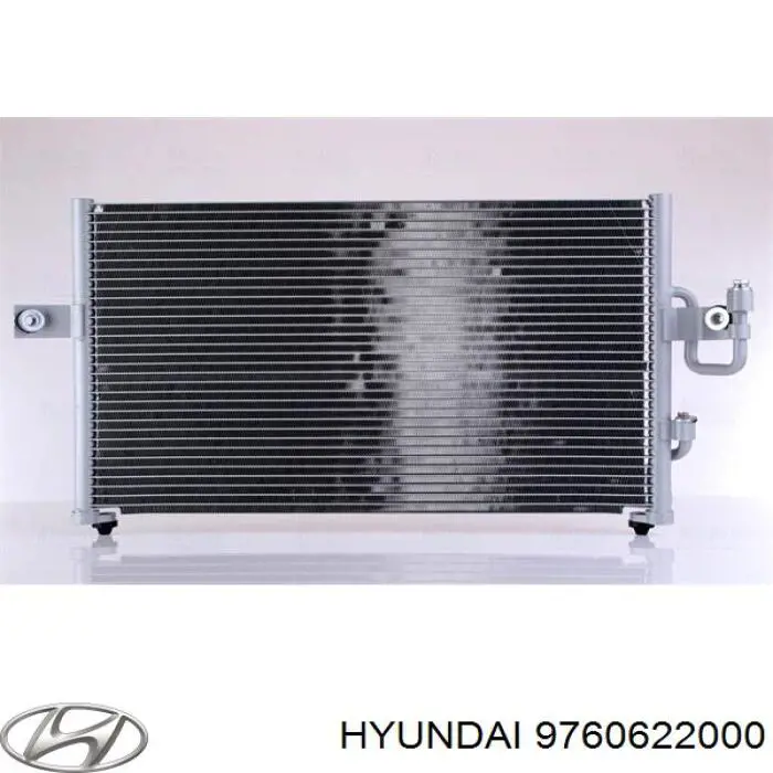 9760622000 Hyundai/Kia радіатор кондиціонера