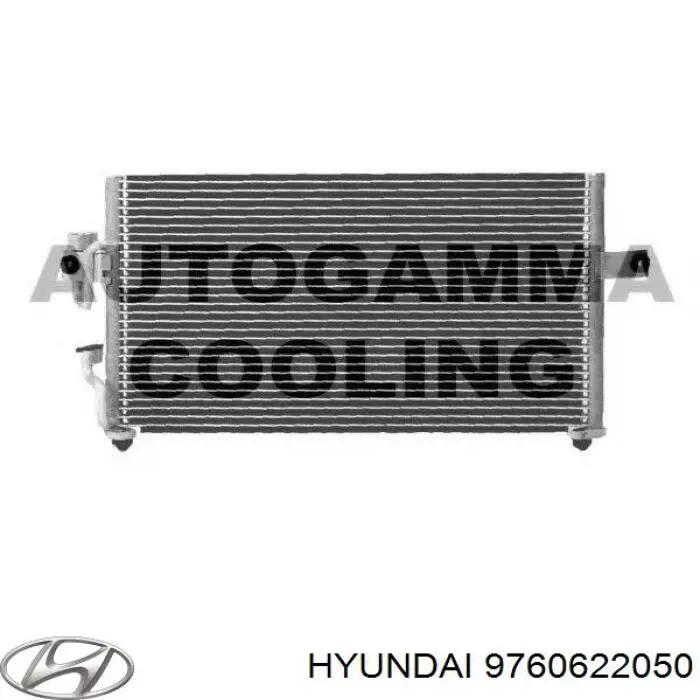 Конденсатор кондиціонера Hyundai/Kia 9760622050 ціна, від 80.76 USD