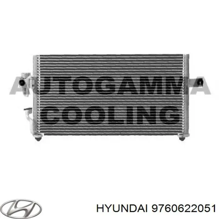9760622010 Hyundai/Kia Конденсатор