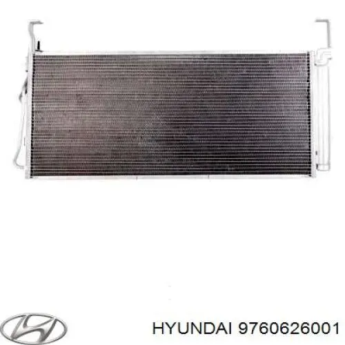 Конденсатор кондиціонера Hyundai/Kia 9760626001 ціна, від 98.64 USD