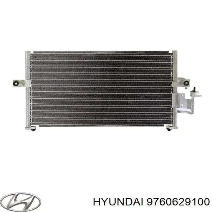 Купити 9760629100 Hyundai/Kia Радіатор системи охолодження кондиціонера