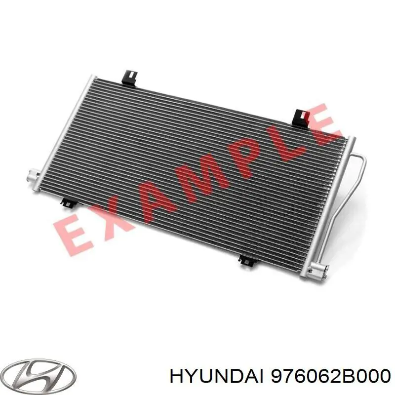 Конденсатор кондиціонера Hyundai/Kia 976062B000 ціна, від 63.42 USD