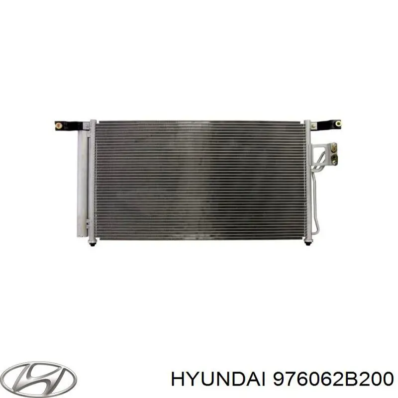 Радіатор кондиціонера 976062B200 Hyundai/Kia