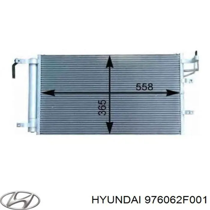 976062F001 Hyundai/Kia Конденсатор