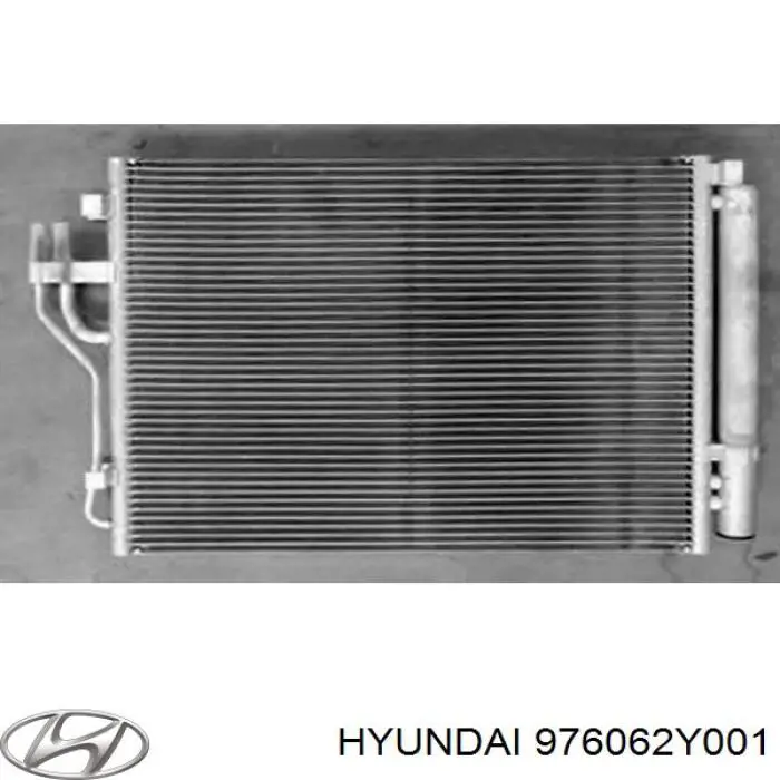 Конденсатор кондиціонера Hyundai/Kia 976062Y001 ціна, від 72.62 USD