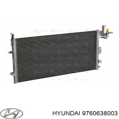 9760638003 Hyundai/Kia радіатор кондиціонера
