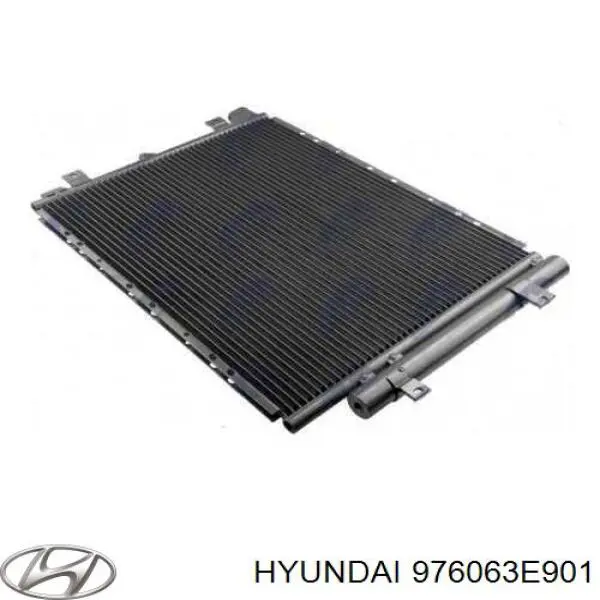 976063E901 Hyundai/Kia радіатор кондиціонера
