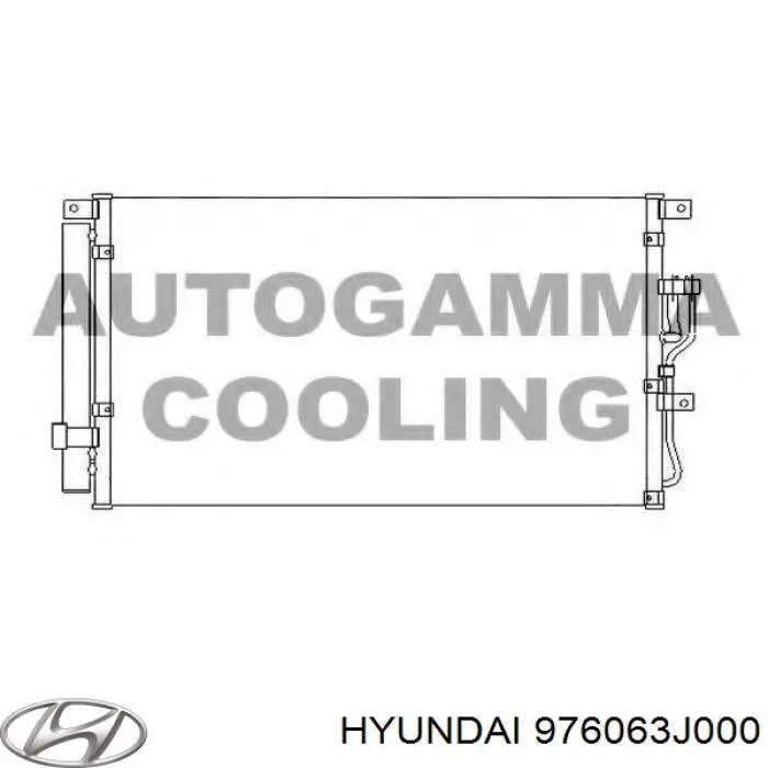 976063J000 Hyundai/Kia Конденсатор