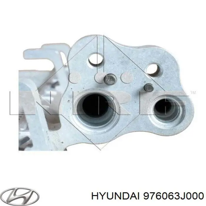 Радіатор кондиціонера 976063J000 Hyundai/Kia