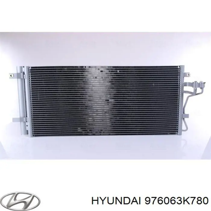 Радіатор охолодження кондиціонера Hyundai/Kia 976063K780