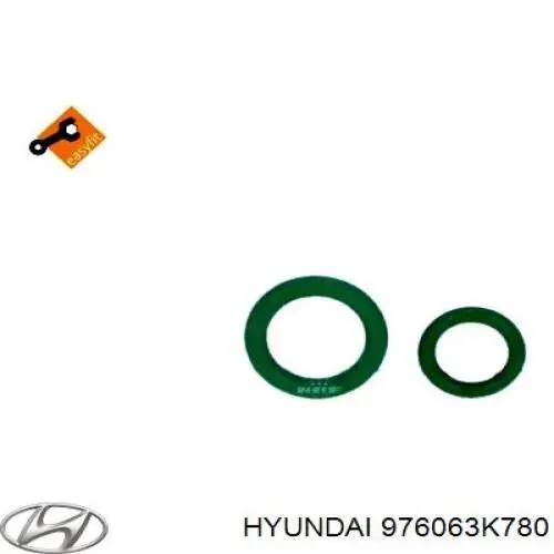 976063K780 Hyundai/Kia Конденсатор