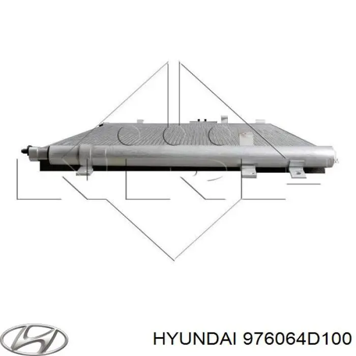 Конденсатор кондиціонера Hyundai/Kia 976064D101 ціна, від 110.84 USD