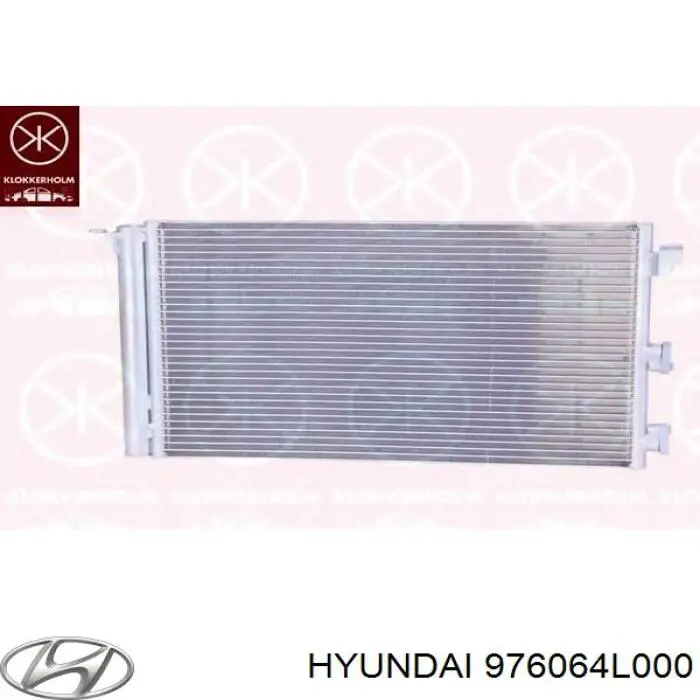 Радіатор кондиціонера 976064L000 Hyundai/Kia